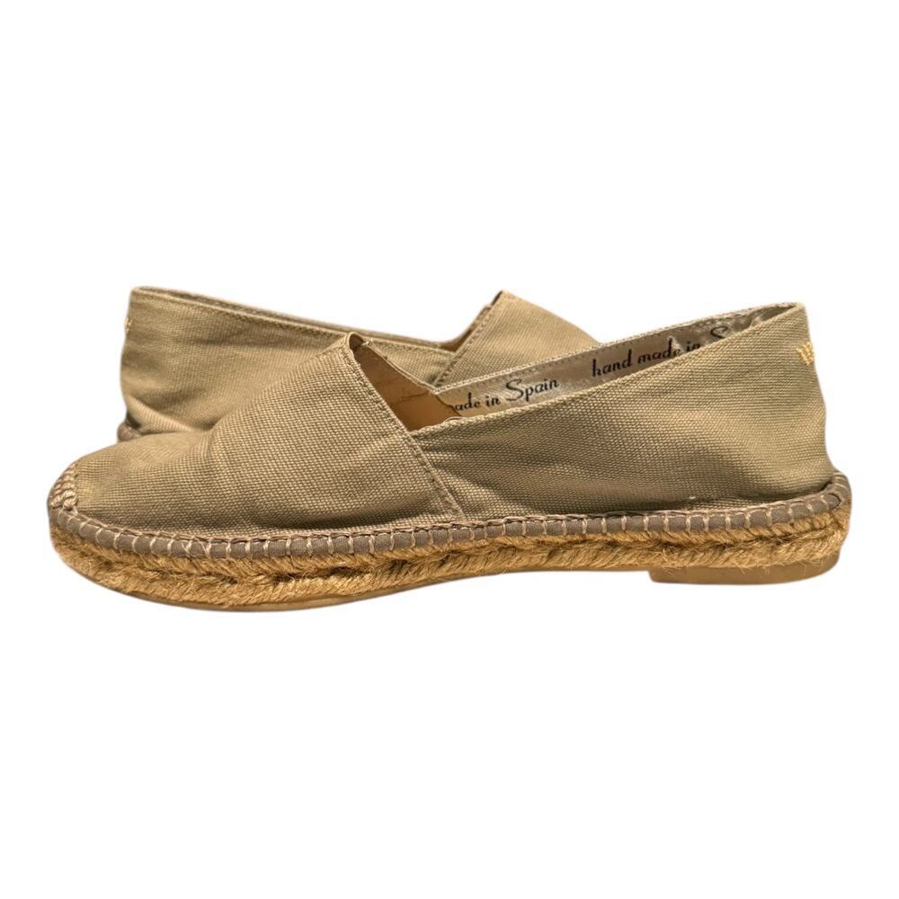 Viscata Barceloneta Women’s Canvas Espadrilles Size 6.5 Beige Casual Lifestyle - Picture 7 of 9